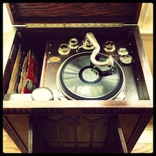 old phonograph